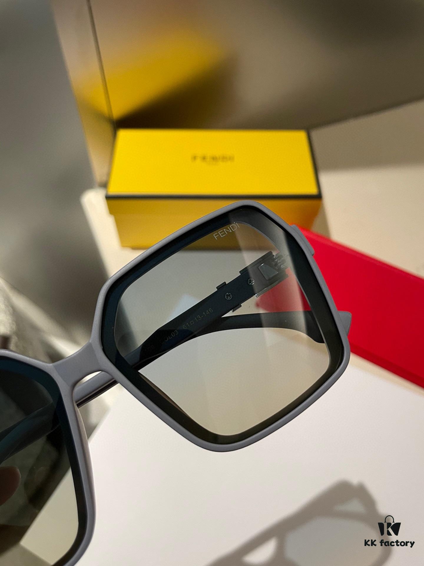 6931f4ce3a89a121ed546969 Fendi Women's Polarized Sunglasses 🕶️ Fashionable Face-Framing Designer Style Trendy Sun Glasses Live Broadcast Recommended Model (6109)