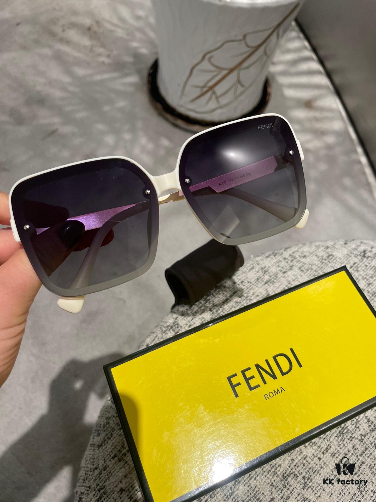 6931f4d33a89a121ed5469bb Fendi Women's Polarized Sunglasses 🕶️ Fashionable Face-Framing Designer Style, Trendy Look, Live Stream Recommended Model (6071)