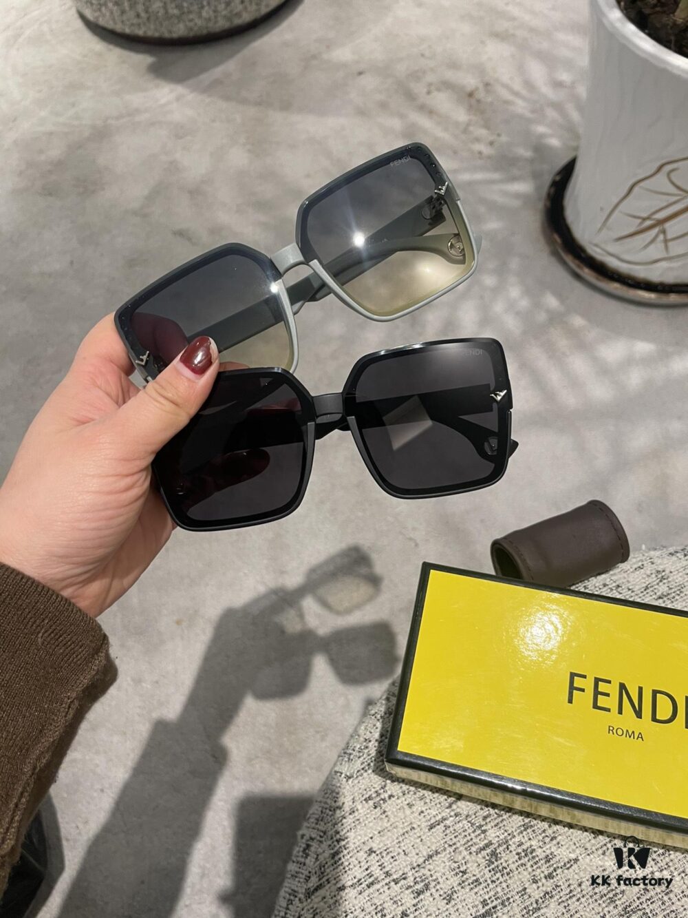 6931f4d83a89a121ed546a03 Fendi Postaloy Resin Polarized Sunglasses 😎 New Style Chic Sun Glasses to Reduce Glare, Block Harmful Light and Radiation 🥰 Essential Fashion Accessory for Travel, Outings, and Driving 🌸