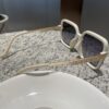 Fendi Women's Polarized Sunglasses 🕶️ Fashionable Face-Framing Luxury Style Trendy Look Live Stream Recommended Model (6071)
