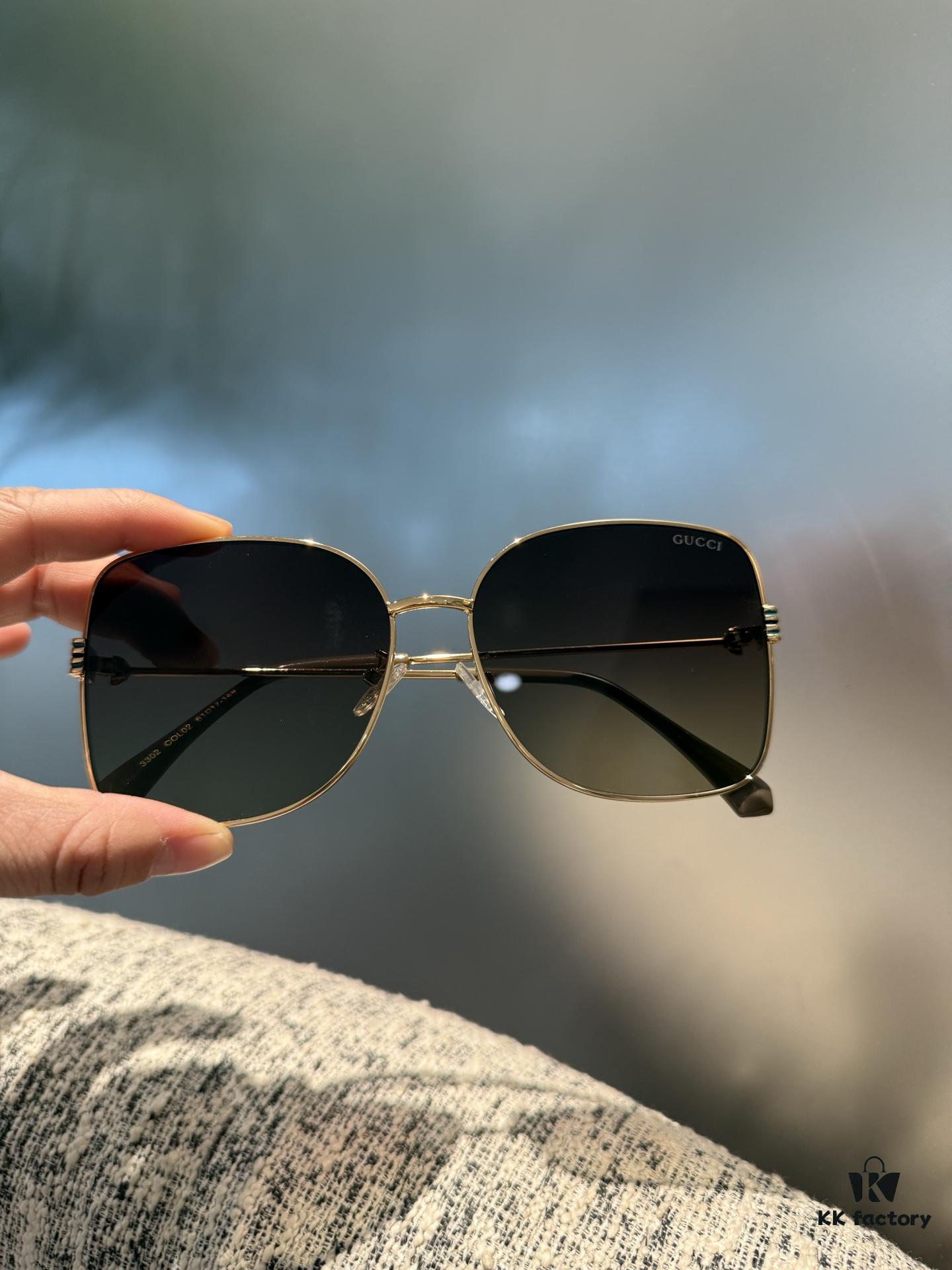 High-Definition Gucci Nylon Polarized Sunglasses for Women