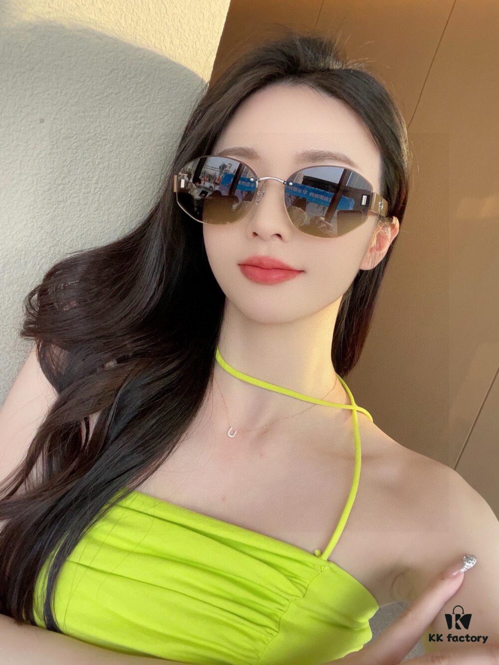 6931f4f03a89a121ed546b5c High-Definition Gucci Nylon Polarized Sunglasses for Women