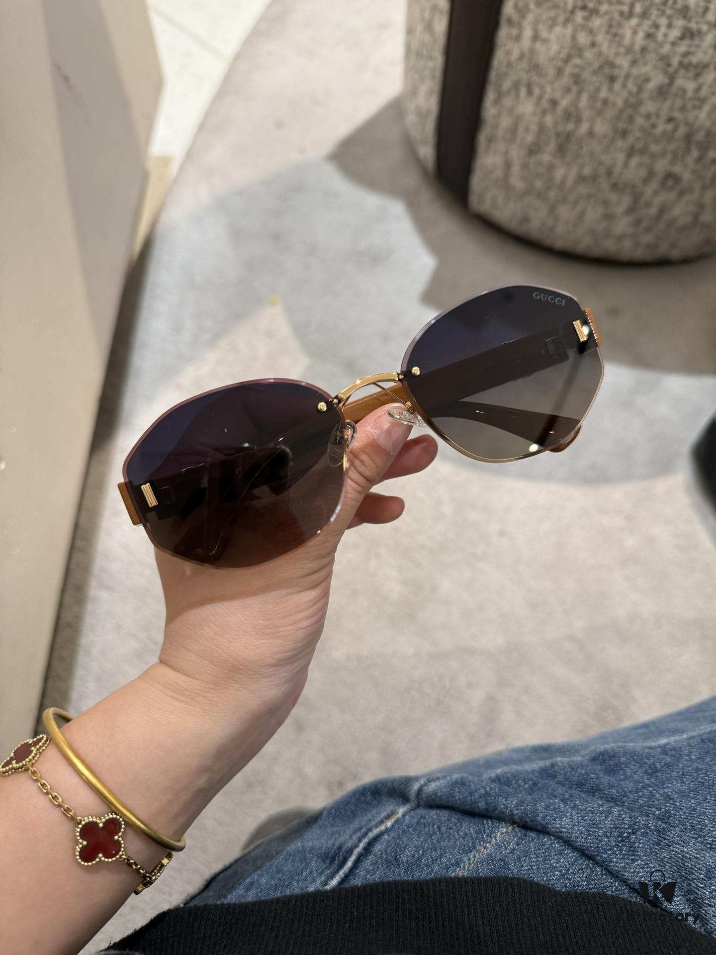 6931f4f03a89a121ed546b5f High-Definition Gucci Nylon Polarized Sunglasses for Women