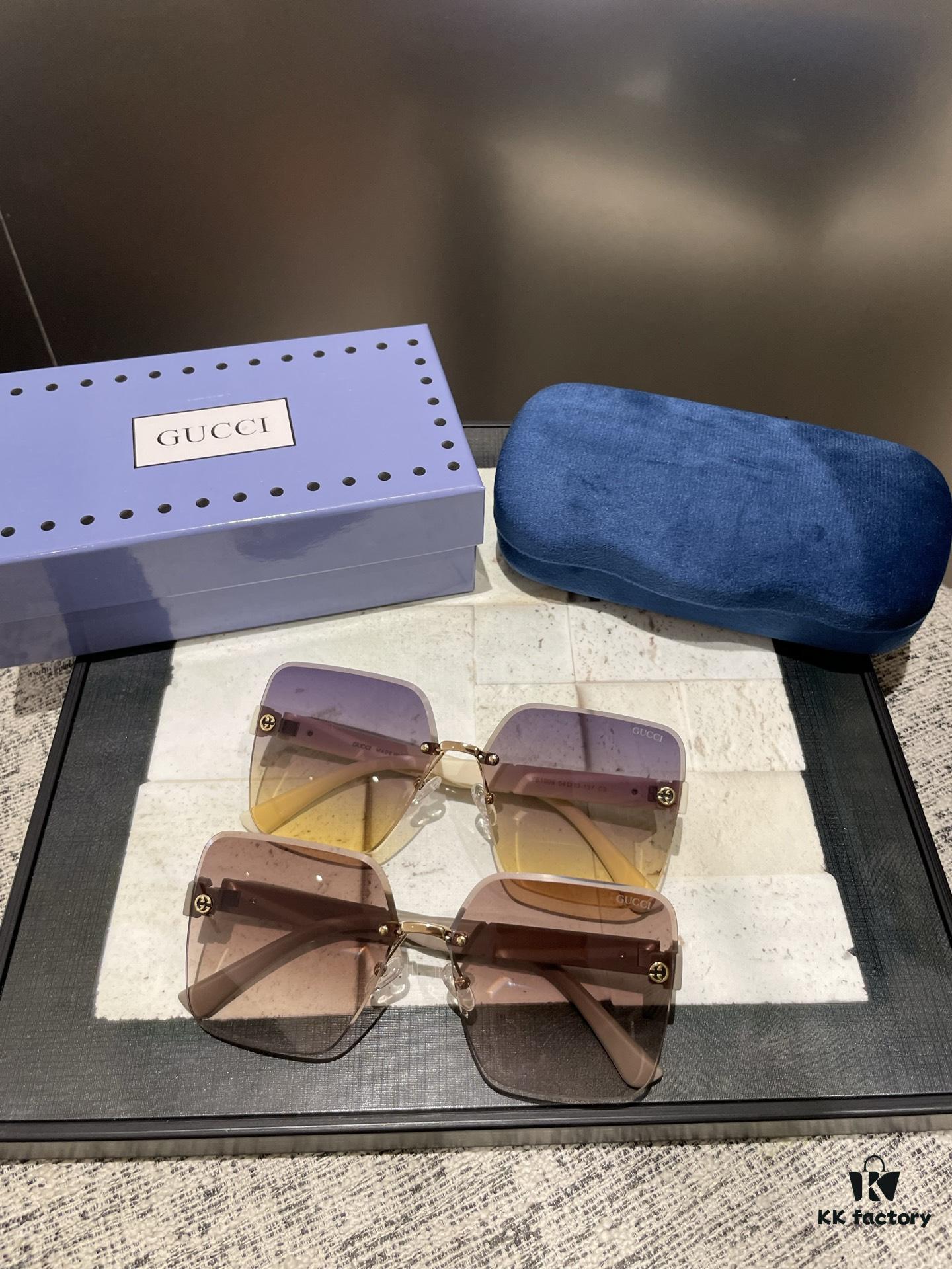 6931f4f53a89a121ed546b9b Gucci Polarized Metal Women's Sunglasses