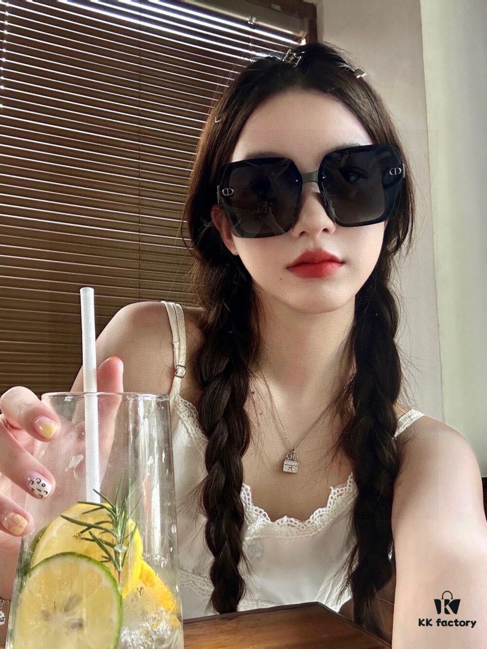 6931f4fe3a89a121ed546c1d Dior Polarized Resin Sunglasses, New Small Chic Style, Reduces Glare, Blocks Harmful Radiation, Essential for Travel and Daily Wear