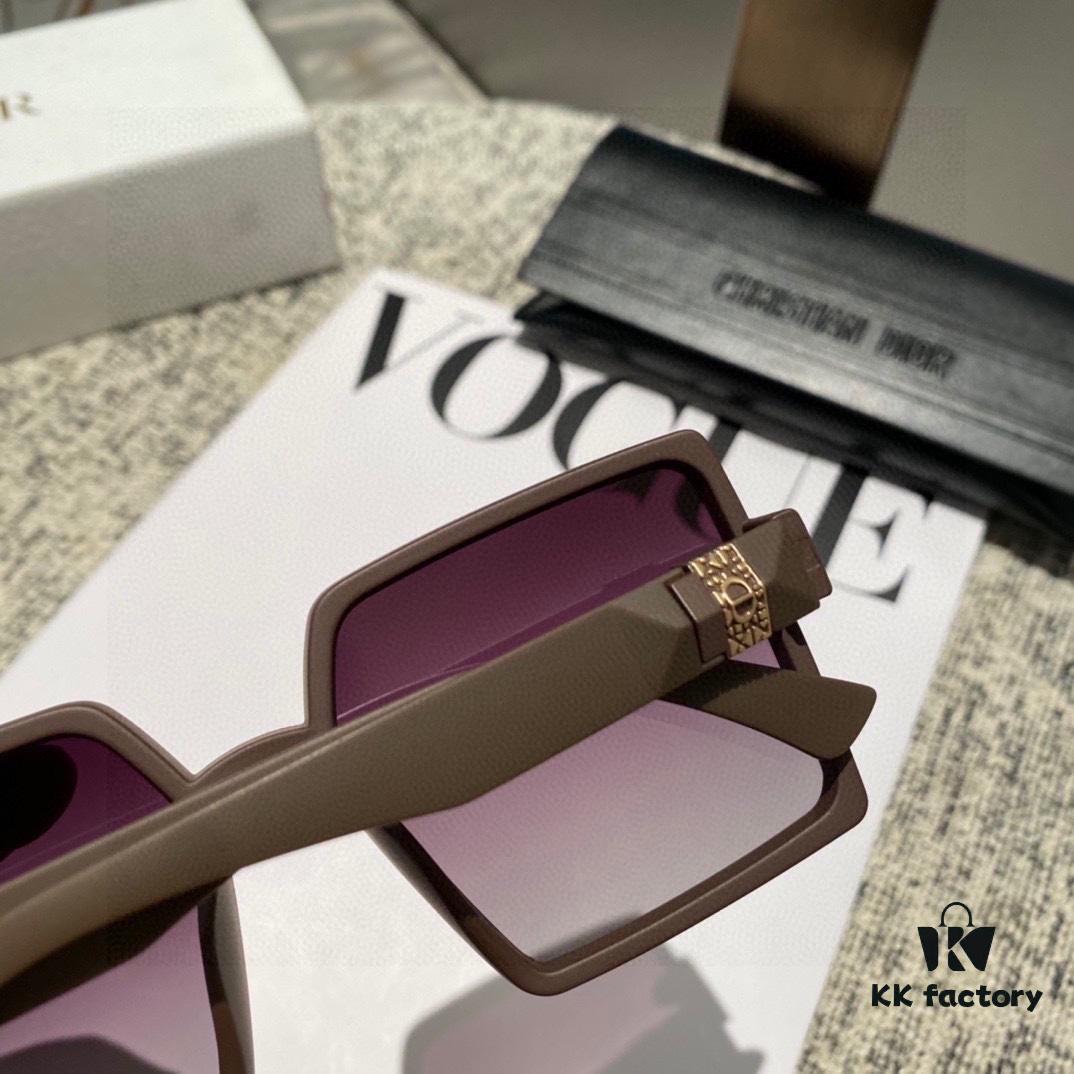 6931f5003a89a121ed546c45 Dior Women's Oversized Sunglasses with HD Polarized Lenses, Slimming and Face-Framing, Fashionable and Trendy, Influencer Live-Streaming Hit (7819)