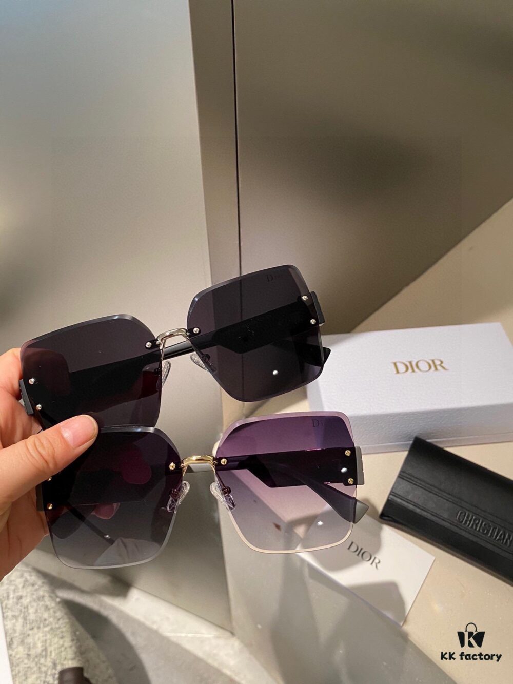 6931f5003a89a121ed546c46 Dior Polarized Resin Sunglasses, New Small Luxury Style, Lightweight UV Protection, Perfect for Travel and Daily Wear