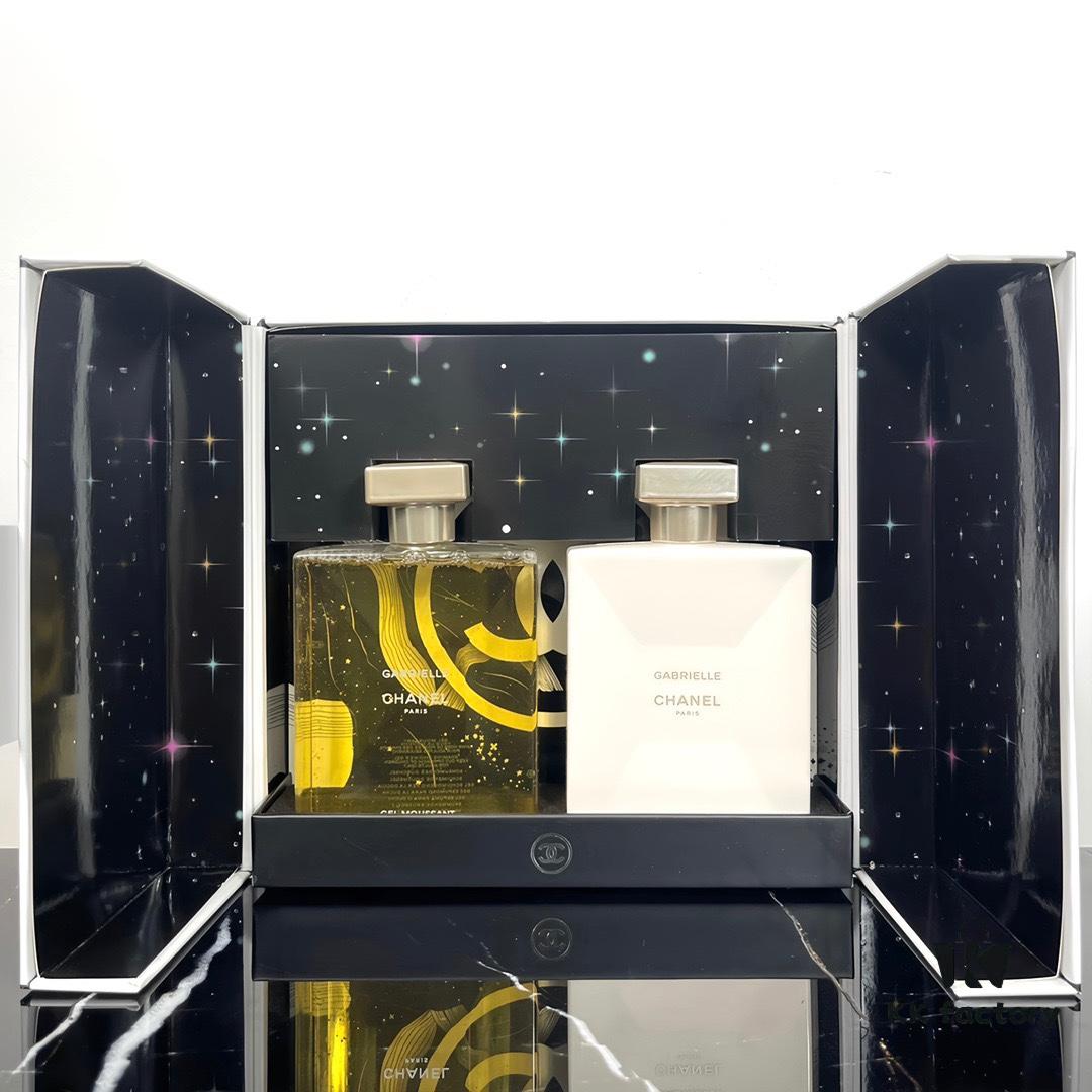 6931f5163a89a121ed546d02 Chanel Gabrielle Shower Fragrance Two-Piece Set! Includes: Body Lotion 200ml, Shower Gel 200ml