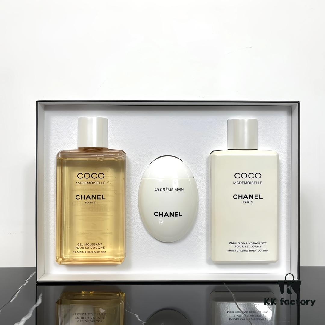 6931f5173a89a121ed546d09 Chanel Coco Full Body Fragrance Set (Classic Edition) - 3-Piece Set with Gift Bag