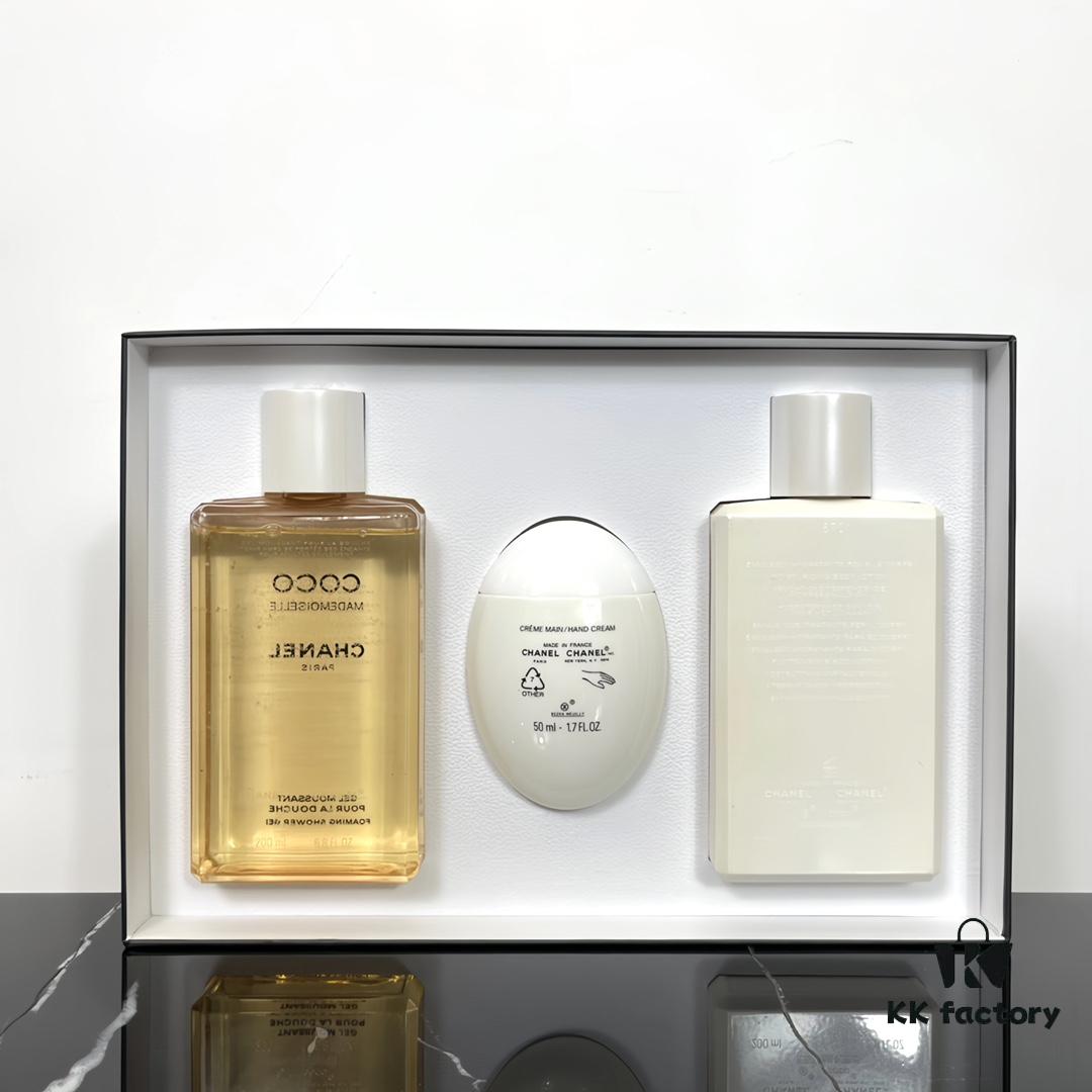 6931f5173a89a121ed546d0a Chanel Coco Full Body Fragrance Set (Classic Edition) - 3-Piece Set with Gift Bag