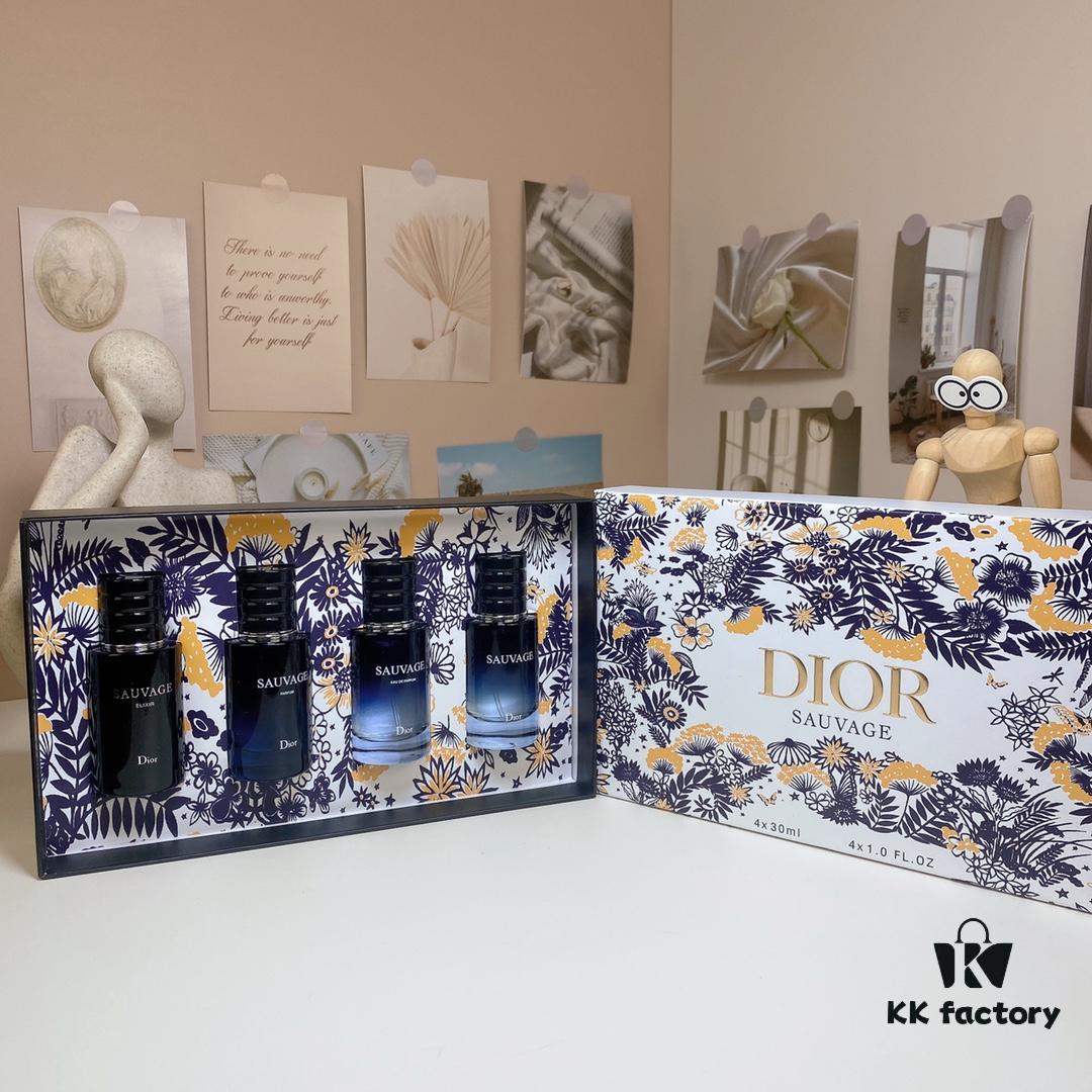 6931f5343a89a121ed546e9d Free Shipping Dior Sauvage 30ml x 4 Set (Sample Pack of 4 with Atomizers) Including Eau de Toilette, Eau de Parfum, Parfum, and Privée Edition
