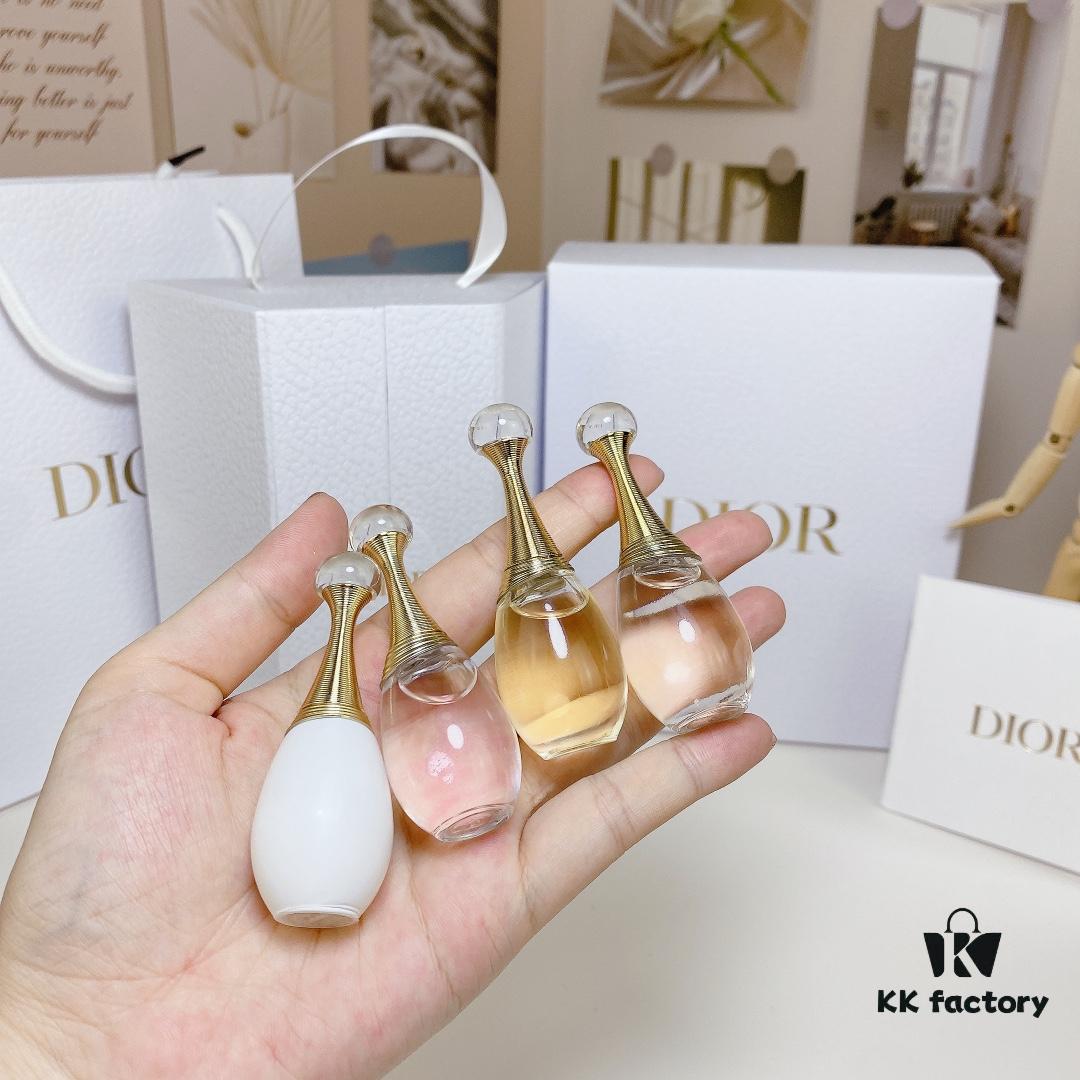 6931f53f3a89a121ed546f31 Free Shipping Dior J'adore Perfume Gift Set, Castle of Dreams J'adore Collection 4-Piece Set, Christmas Birthday Gift Box for Women, Includes Official Store Tote Bag