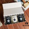New Dior Mini Perfumed Candle Set of 3, Featuring the Iconic Star Pattern