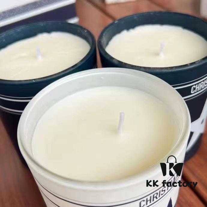 New Dior Mini Perfumed Candle Set of 3, Featuring the Iconic Star Pattern