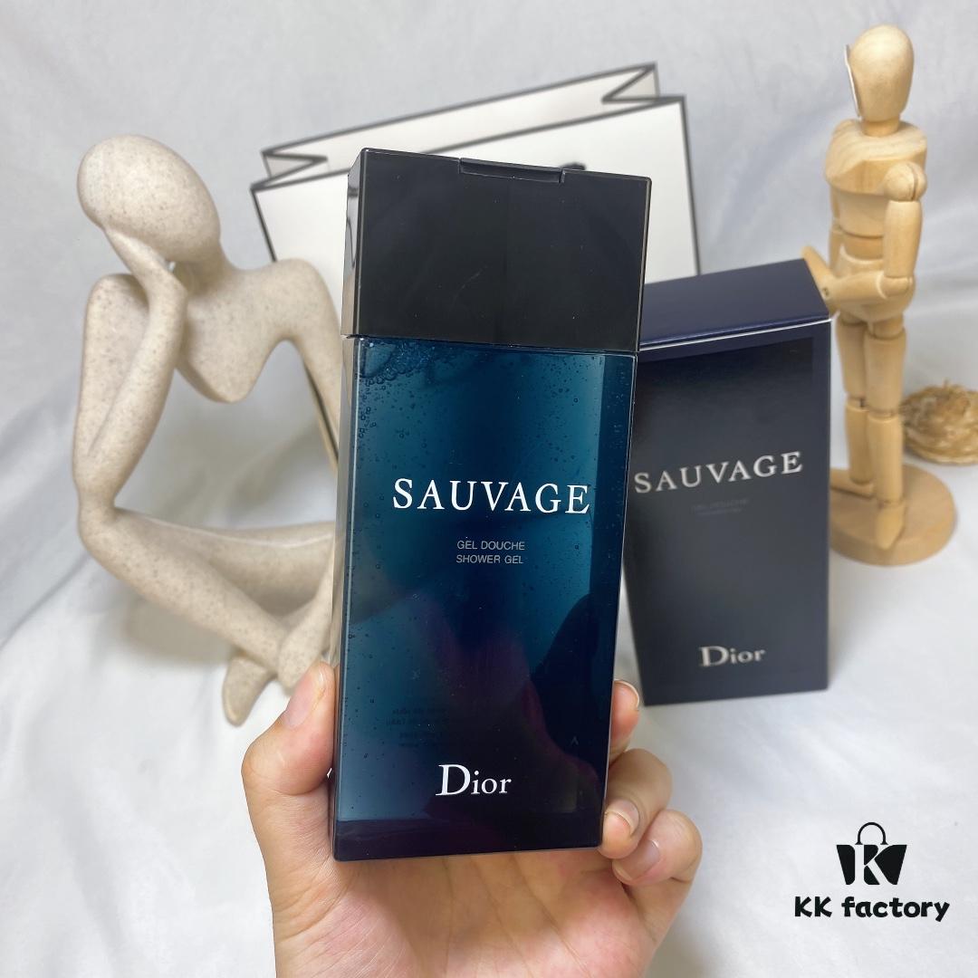 Dior Sauvage Men's Fragrance Shower Gel 200ML Refreshing and Moisturizing