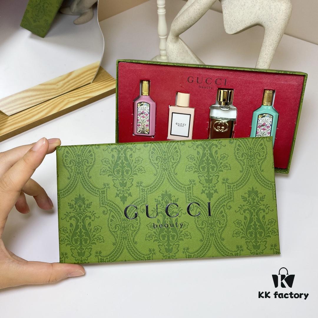 6931f5593a89a121ed54707d Free Shipping Gucci Bloom Perfume Sample Set 5ml Four-piece Set with Real Photos In Stock