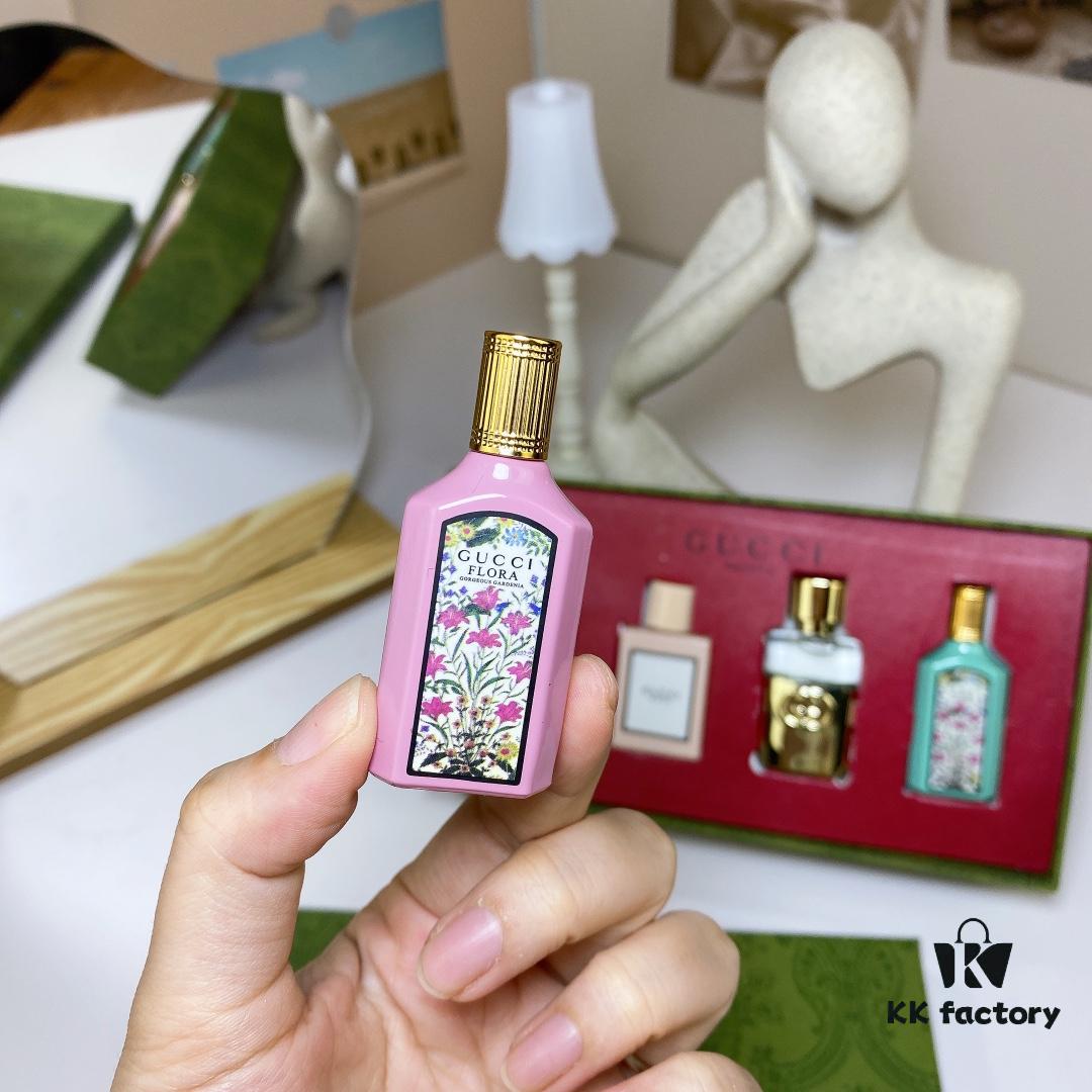 6931f5593a89a121ed547082 Free Shipping Gucci Bloom Perfume Sample Set 5ml Four-piece Set with Real Photos In Stock
