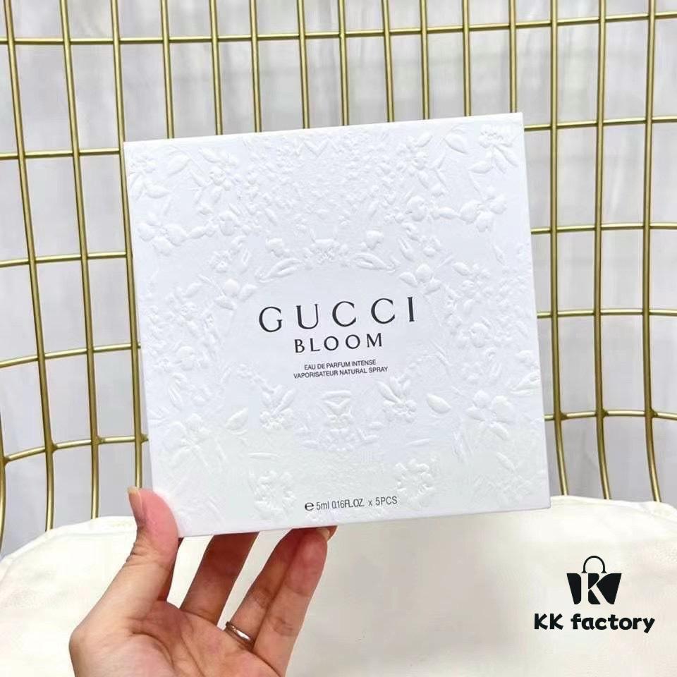 6931f55a3a89a121ed547084 Original Quality Gucci Bloom Mini Perfume Set 5-Piece in White Box