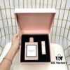 6931f55a3a89a121ed54708a Gucci Lipstick Perfume Set of Three: Gucci Bloom Perfume + Gucci Floral 25 Lipstick + Gucci Comb