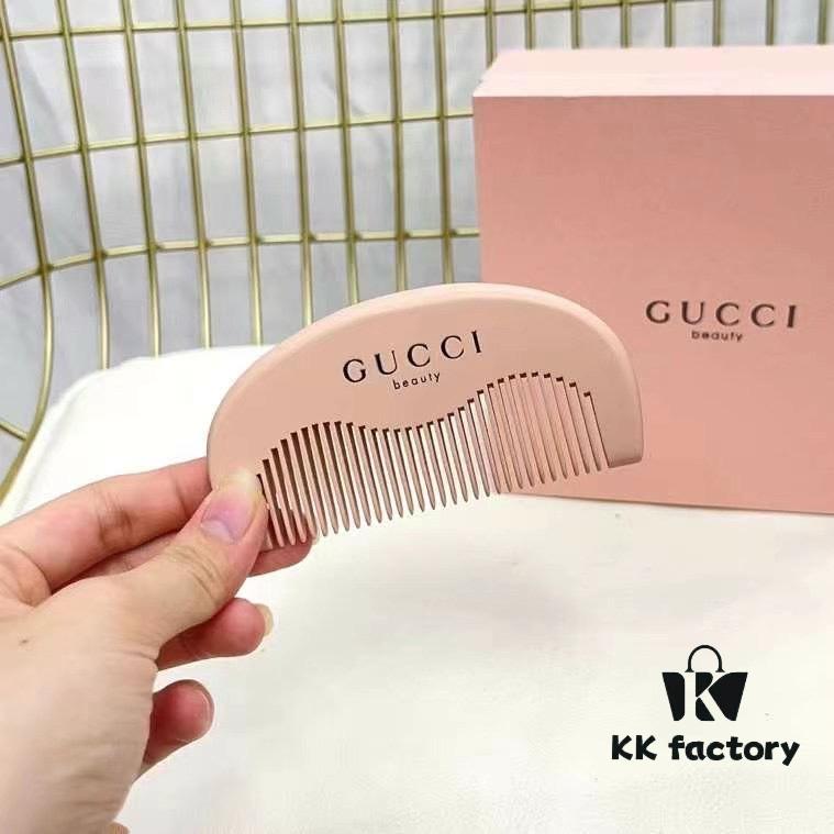 6931f55b3a89a121ed54708d Gucci Lipstick Perfume Set of Three: Gucci Bloom Perfume + Gucci Floral 25 Lipstick + Gucci Comb