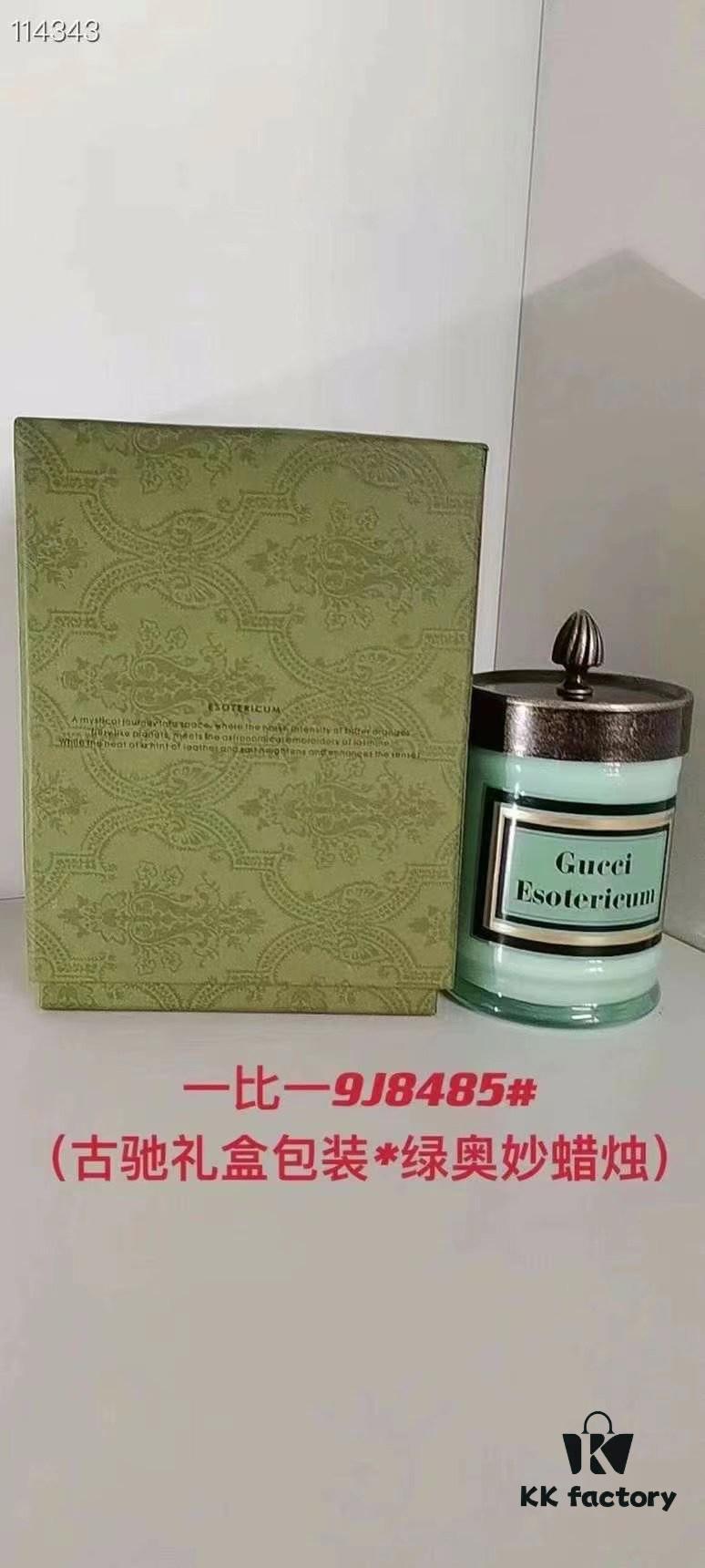 6931f55b3a89a121ed547092 Gucci Scented Candle Gift Set! Fragrances: Green Bloom, Pink Orchid, Purple Legend