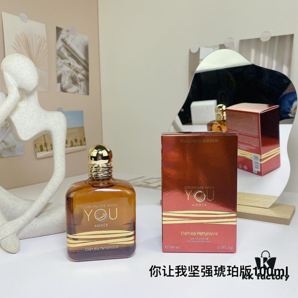 6931f55c3a89a121ed547097 Free Shipping Giorgio Armani Emporio Armani Stronger With You Amber 100ml