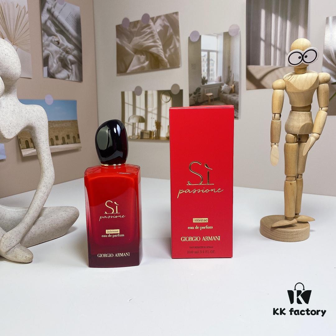 Free Shipping Giorgio Armani 2020 New Arrival Gradual Red Intense Love Edition Women's Perfume EDP 100ml