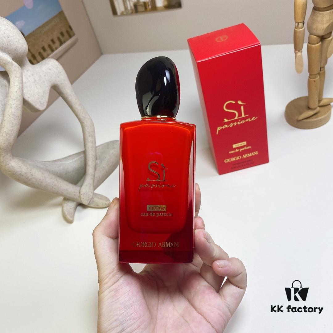 Free Shipping Giorgio Armani 2020 New Arrival Gradual Red Intense Love Edition Women's Perfume EDP 100ml