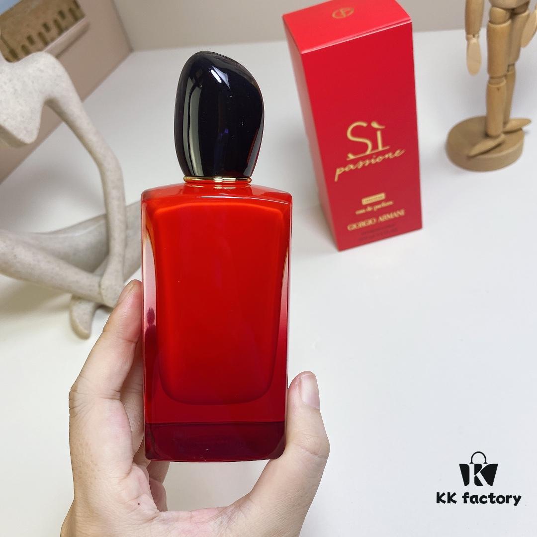 Free Shipping Giorgio Armani 2020 New Arrival Gradual Red Intense Love Edition Women's Perfume EDP 100ml