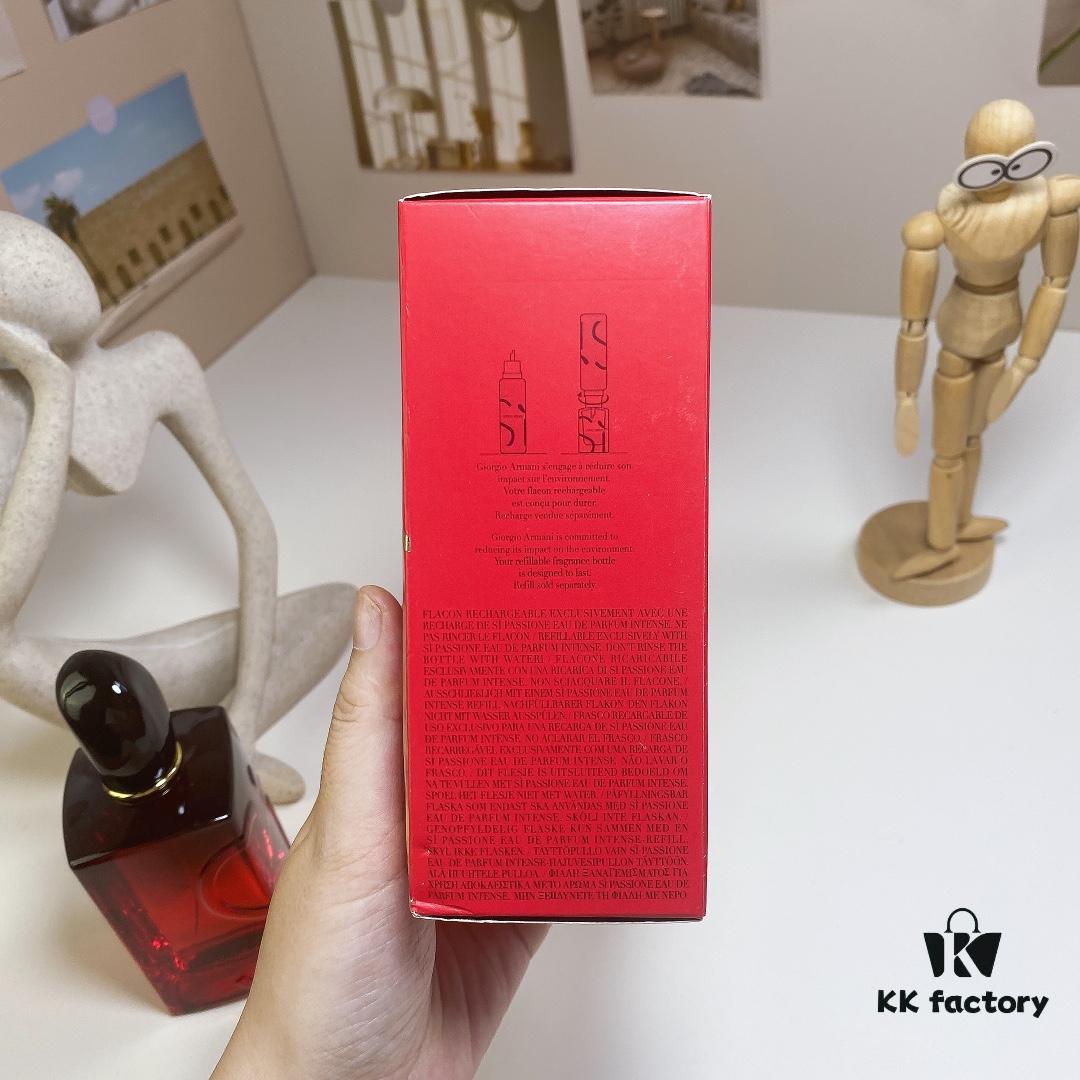 Free Shipping Armani Sì Passione Red Love Glory Edition 100ml