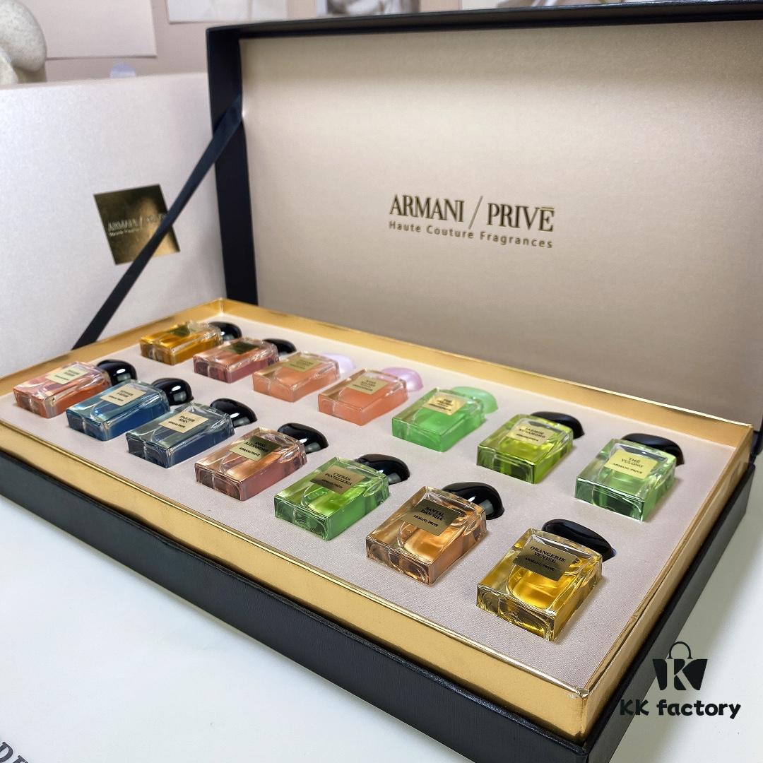 6931f56a3a89a121ed547136 Free Shipping Q-Format Armani Haute Couture Perfume Collection 14-Piece Set with Retail Tote Bag