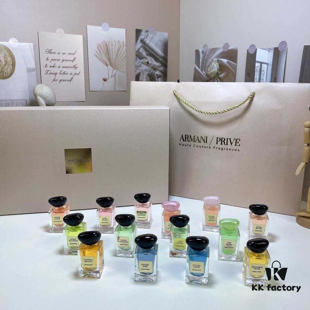 6931f56a3a89a121ed547137 Free Shipping Q-Format Armani Haute Couture Perfume Collection 14-Piece Set with Retail Tote Bag