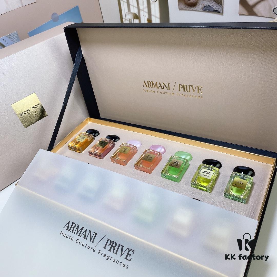 6931f56a3a89a121ed54713a Free Shipping Q-Format Armani Haute Couture Perfume Collection 14-Piece Set with Retail Tote Bag