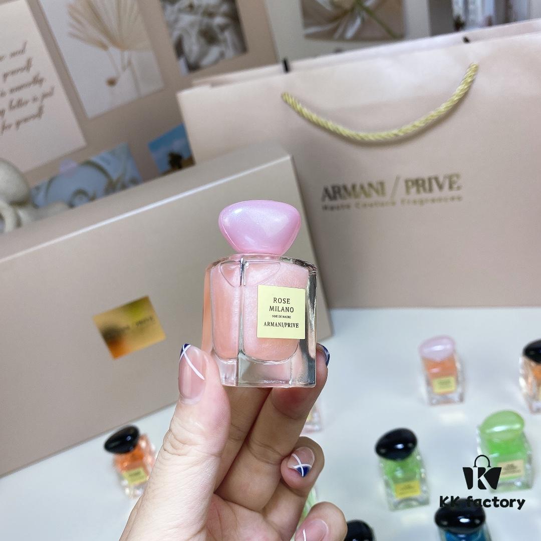 6931f56a3a89a121ed54713b Free Shipping Q-Format Armani Haute Couture Perfume Collection 14-Piece Set with Retail Tote Bag