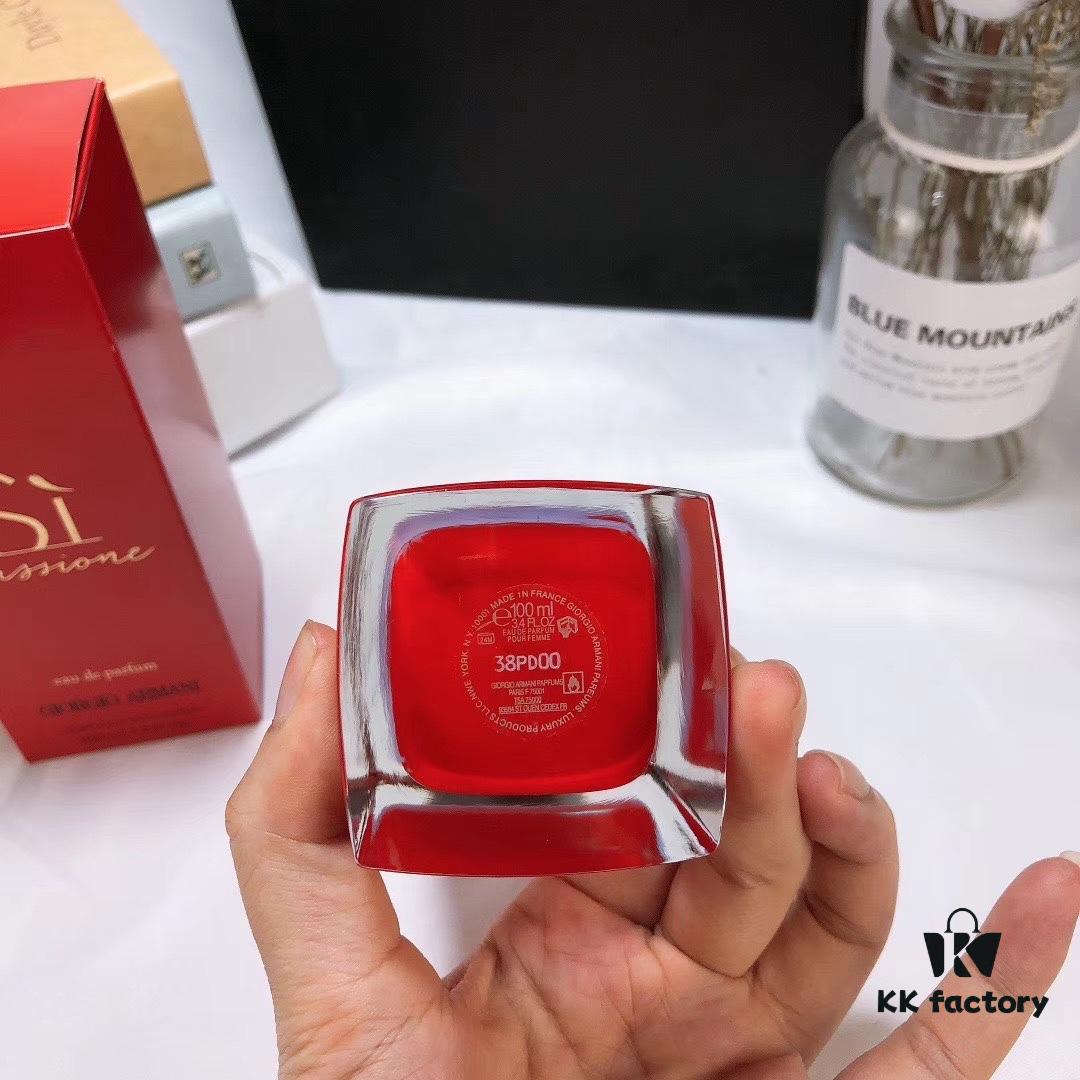 6931f56b3a89a121ed547147 Free Shipping Armani Si Passione Red Limited Edition Perfume 2018 New EDP Intense Fragrance 100ml