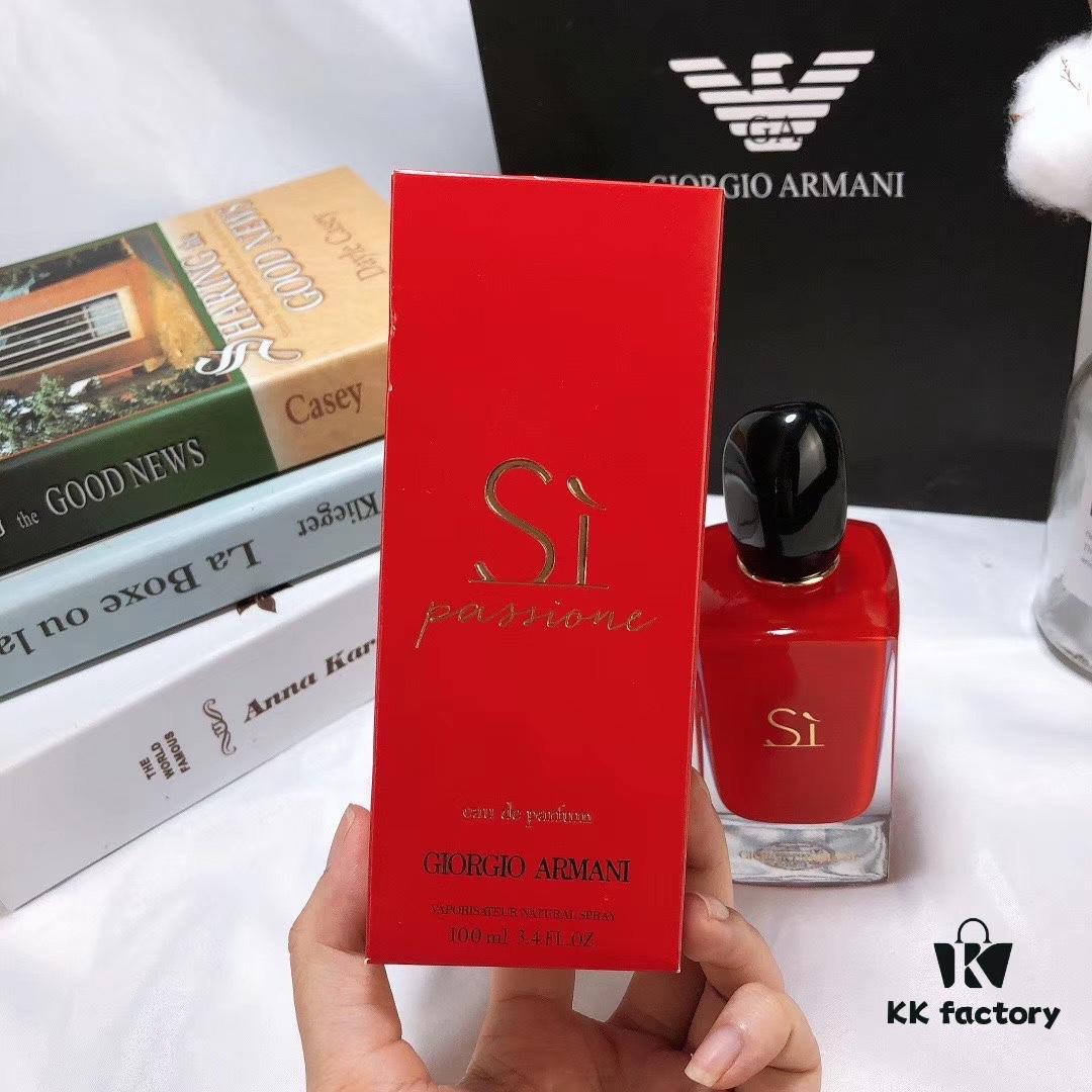 6931f56b3a89a121ed54714a Free Shipping Armani Si Passione Red Limited Edition Perfume 2018 New EDP Intense Fragrance 100ml