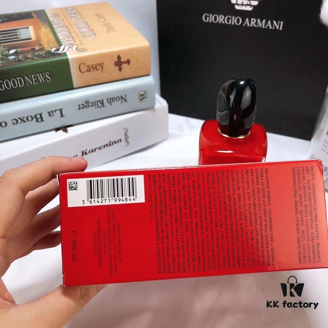 6931f56b3a89a121ed54714b Free Shipping Armani Si Passione Red Limited Edition Perfume 2018 New EDP Intense Fragrance 100ml