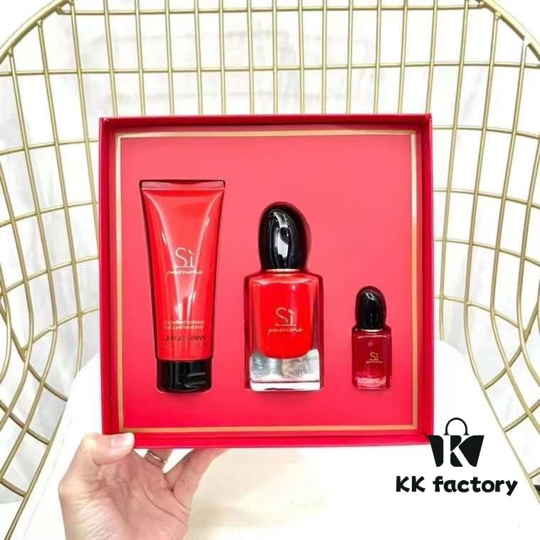 6931f5713a89a121ed54719d Original Quality Armani Bath and Fragrance Set (Elegant Edition) Includes 75ml Body Lotion, 50ml Full-Size Perfume, and 7ml Sample Perfume
