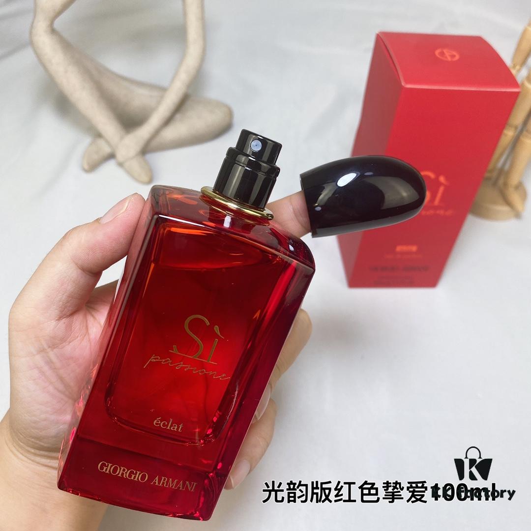 6931f5733a89a121ed5471b5 ARMANI Si Passione Eclat De Parfum Red Love Edition Women's Perfume 100ML 2022 New Arrival