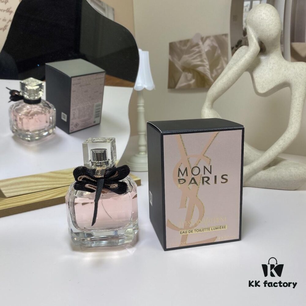 Free Shipping YSL Saint Laurent Mon Paris Eau de Toilette 50ml
