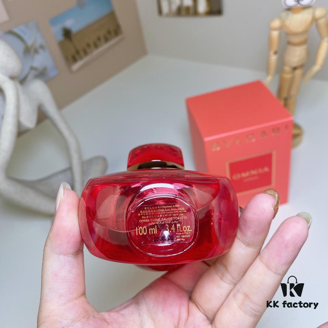 6931f5823a89a121ed54725a Free Shipping Bvlgari New Crystal Red Crystal Women's Perfume 100ml