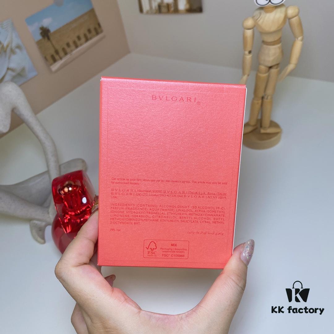 6931f5823a89a121ed54725f Free Shipping Bvlgari New Crystal Red Crystal Women's Perfume 100ml
