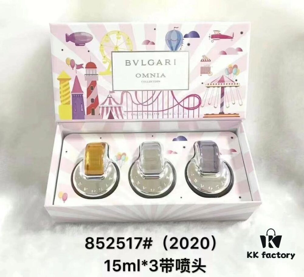 6931f58d3a89a121ed5472ee Bvlgari Wheel Perfume Travel Set Three-piece Set 15ML