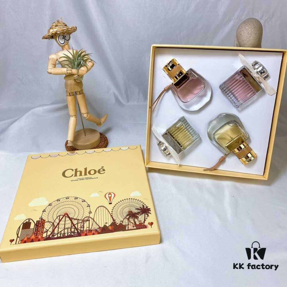 6931f5a23a89a121ed5473f6 Chloé Perfume Mini Set of 4 Bottles 30ml Each with Spray Caps