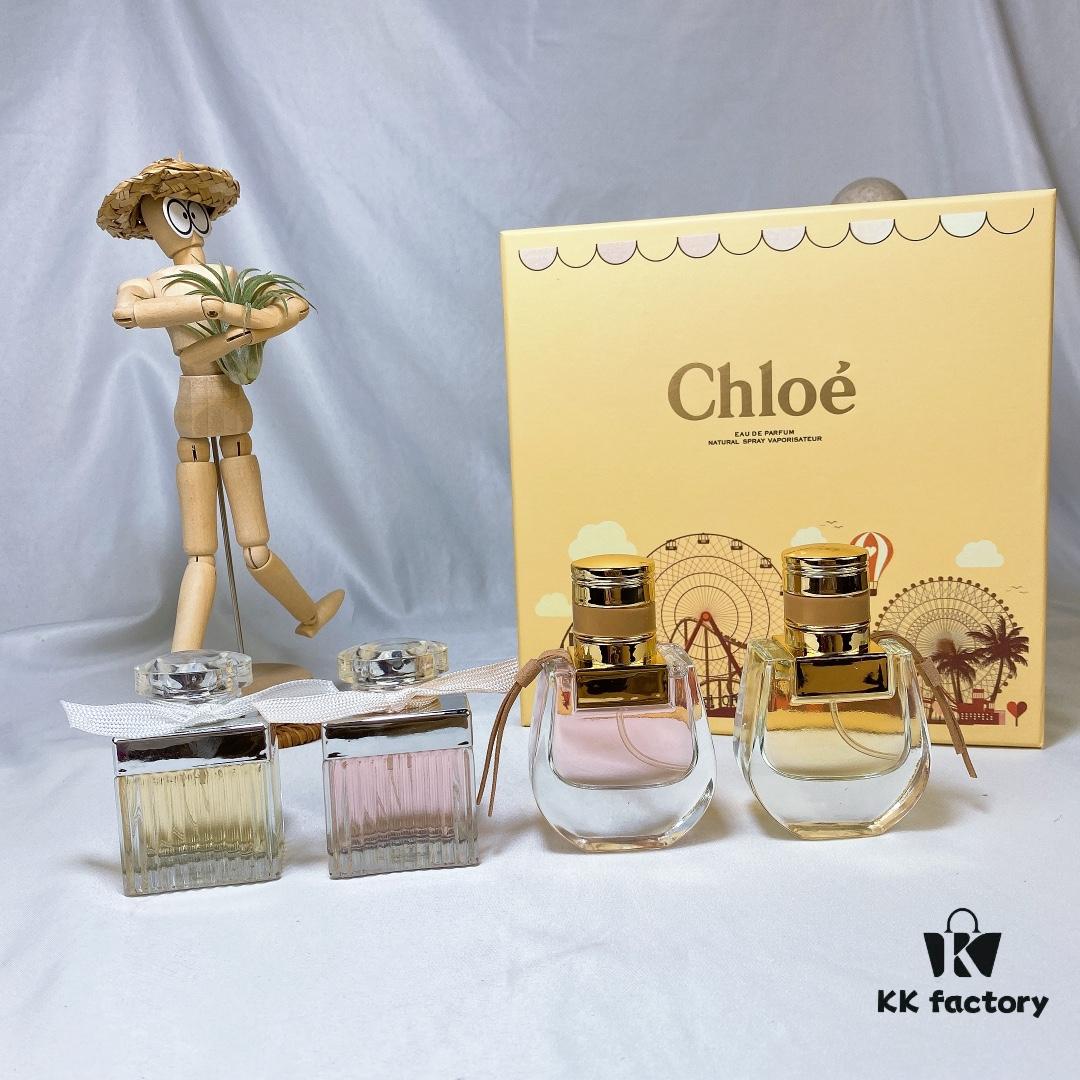 6931f5a33a89a121ed5473f9 Chloé Perfume Mini Set of 4 Bottles 30ml Each with Spray Caps