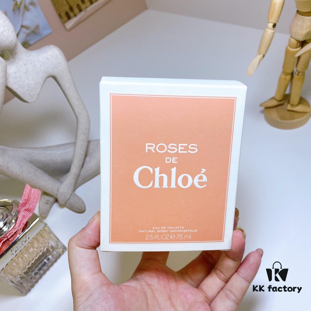 Chloe Pink Ribbon Elegance Rose Fragrance for Women, Romantic and Charming 75ml