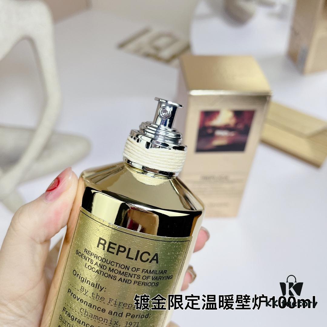 6931f5c33a89a121ed5475a8 Maison Margiela Gold-Plated Limited Edition By The Fireplace Perfume 100ml