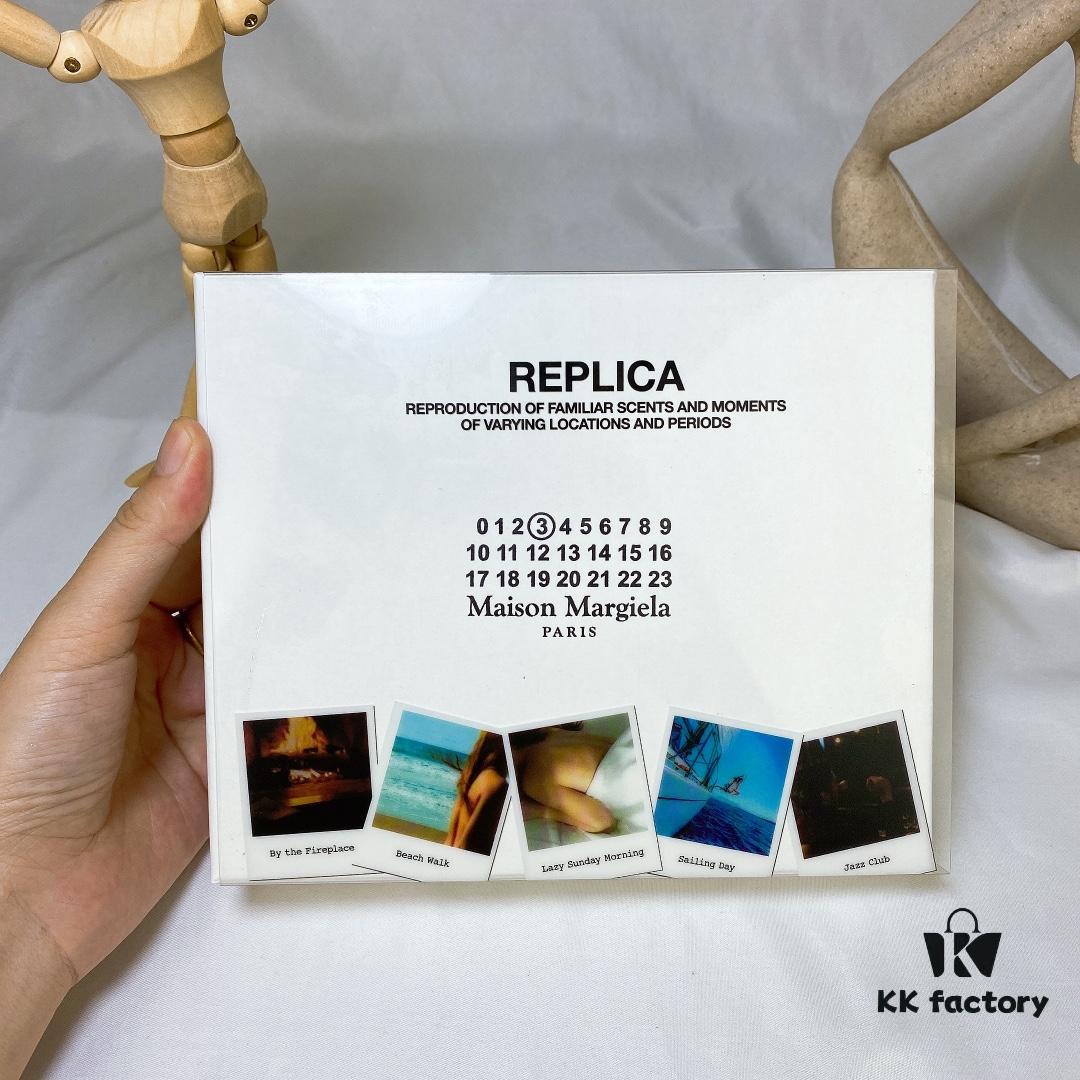 6931f5cd3a89a121ed547634 Maison Martin Margiela Replica Five-Piece Perfume Set, 5 x 10ml with Spray, Includes: Beach Walk, Lazy Sunday, By the Fireplace, Sailing Day, Jazz Club