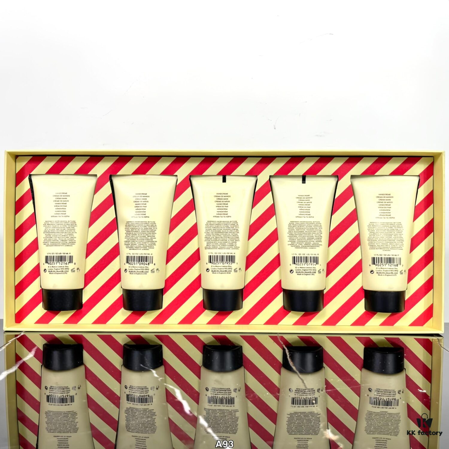 6931f5d73a89a121ed5476c9 55 Jo Malone Hand Cream Set! Includes: 50ml x 5. Scents: English Pear, Bluebell, Black Viper, Peony, Sea Salt