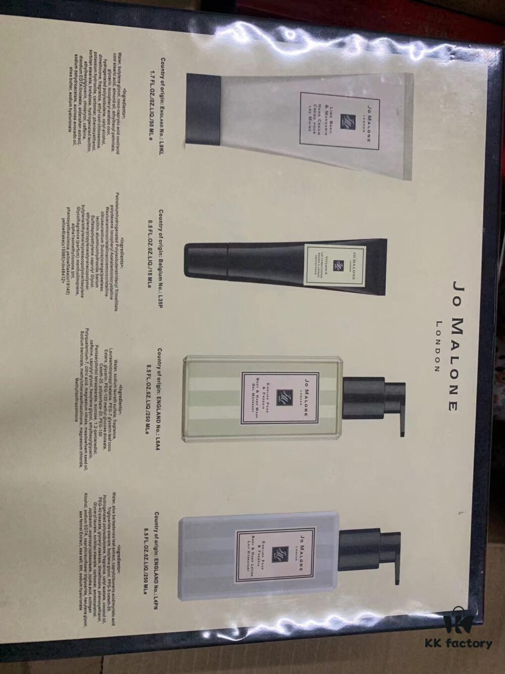 6931f5e03a89a121ed547735 Jo Malone Body Lotion and Hand Cream Four-Piece Set